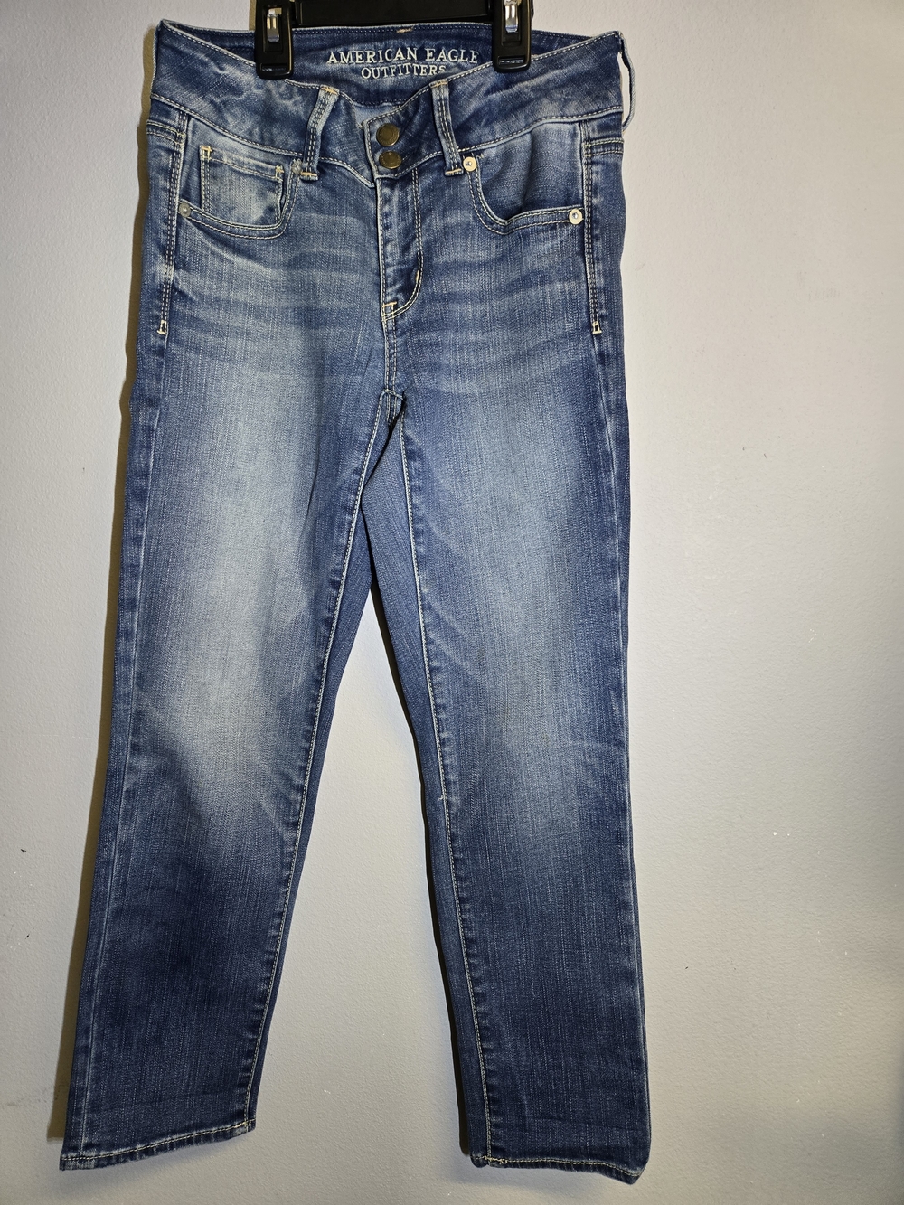 American Eagle Artist Crop Super Stretch Jeans